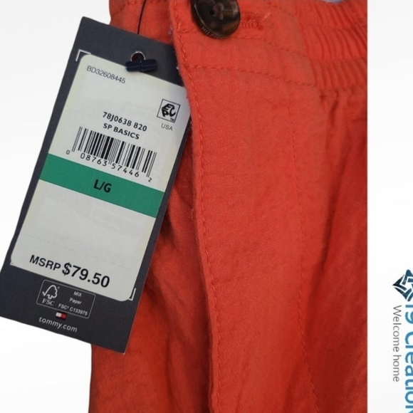 (NWT) Tommy Hilfiger Men's THFLEX 9" inseam Shorts Size- Large - Picture 6 of 7